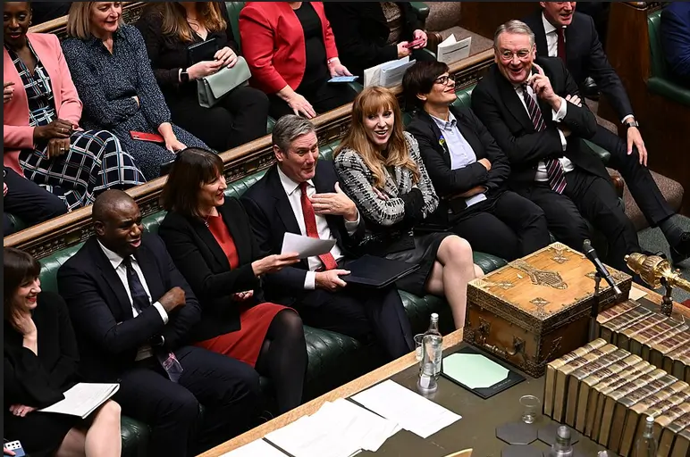 Current Prime Minister Keir Starmer's shadow cabinet in 2022. Creative Commons Attribution 3.0 Unported license.