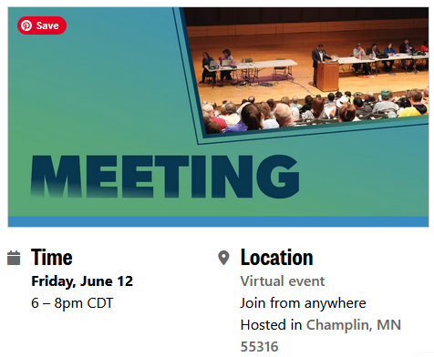 DFL SD 34 - Virtual Organization Meeting for Father Hennepin Parade